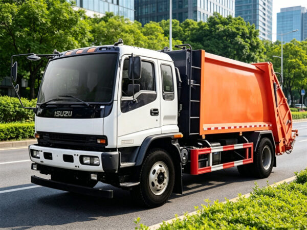 ISUZU Caminhão de coleta de lixo ISUZU FVR 6 CBM